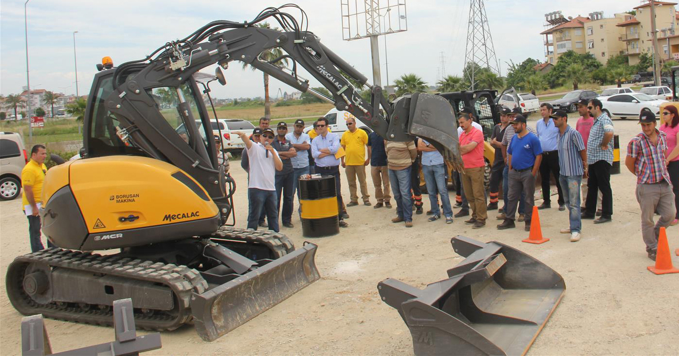 Mecalac Roadshow in der Türkei