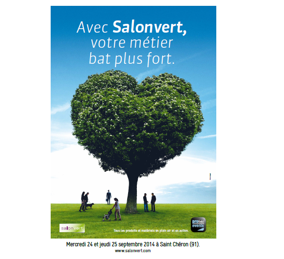 Mecalac bei der Salon Vert Ausstellung im September