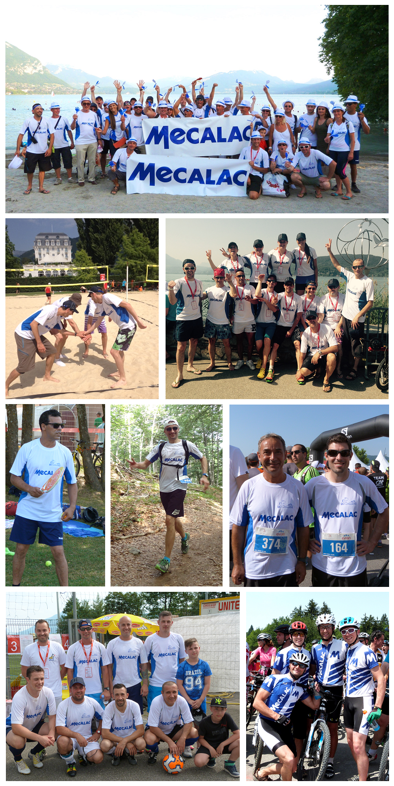 I colori di Mecalac ai Corporate Games 2015