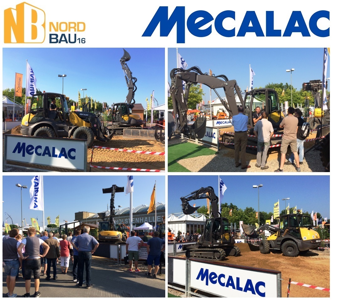 Mecalac au salon Nordbau