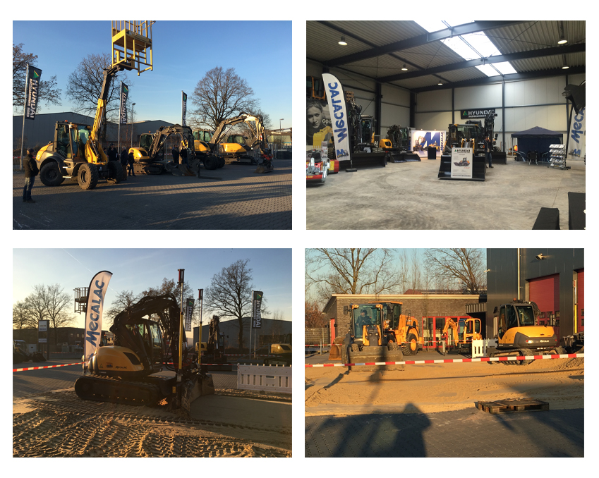 Dealer open house event at Hyundai Baumaschinen Nord