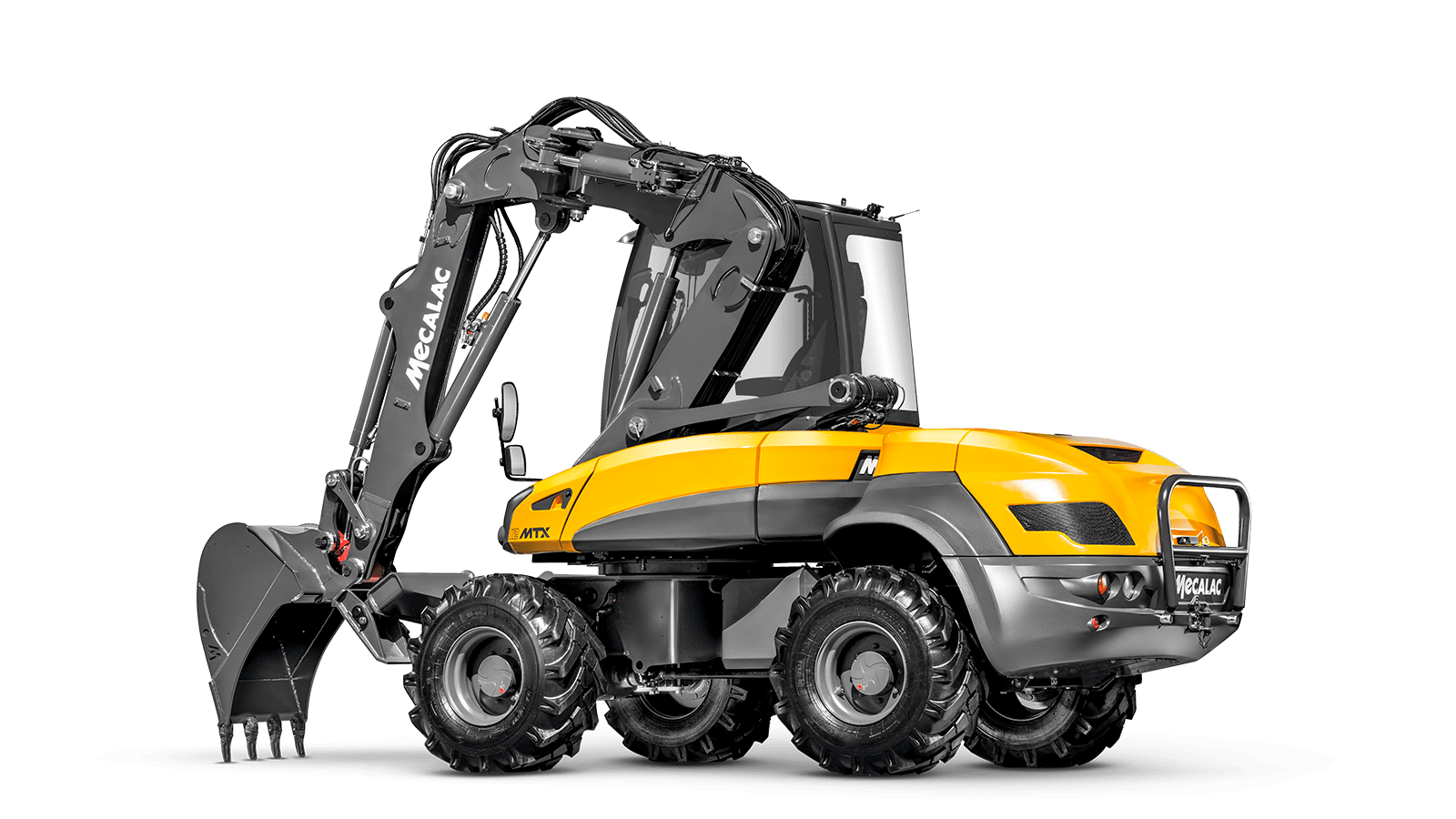 Wheel excavator loaders