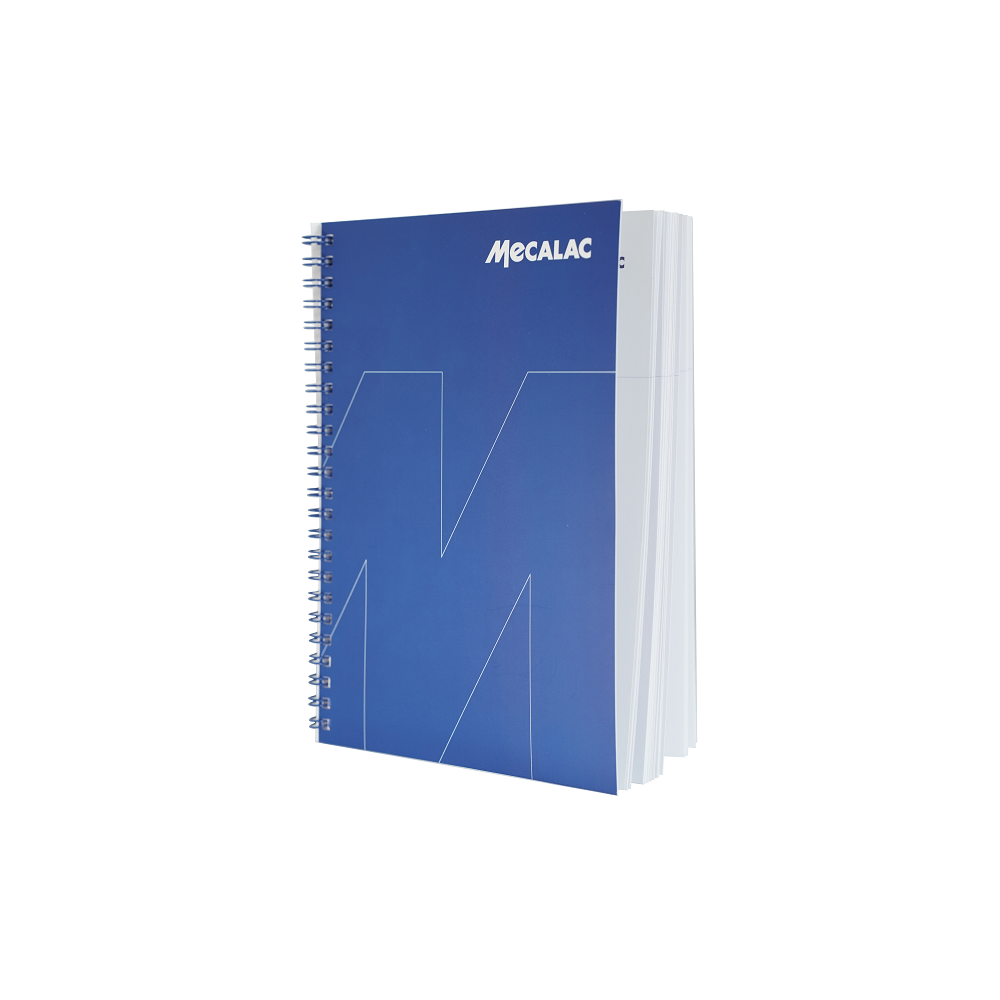 Mecalac Carnet de notes à spirale - Carnet de note