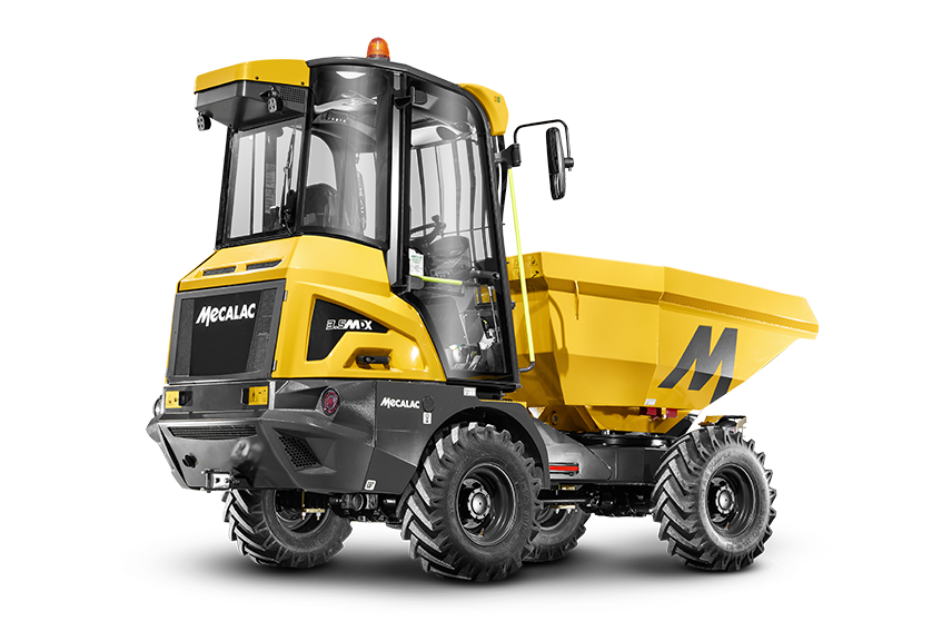 Mecalac launches its innovative 3.5MDX cabbed site dumper