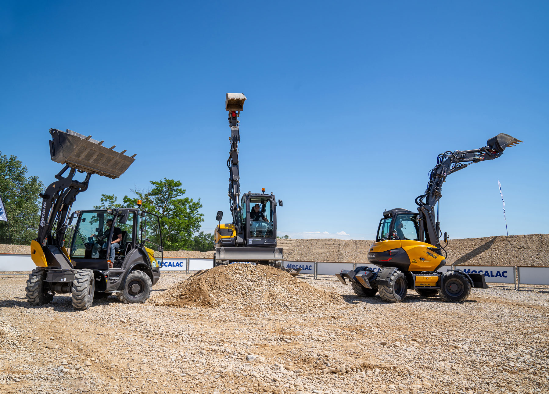 Mecalac présent au road show du Dig Tour en septembre