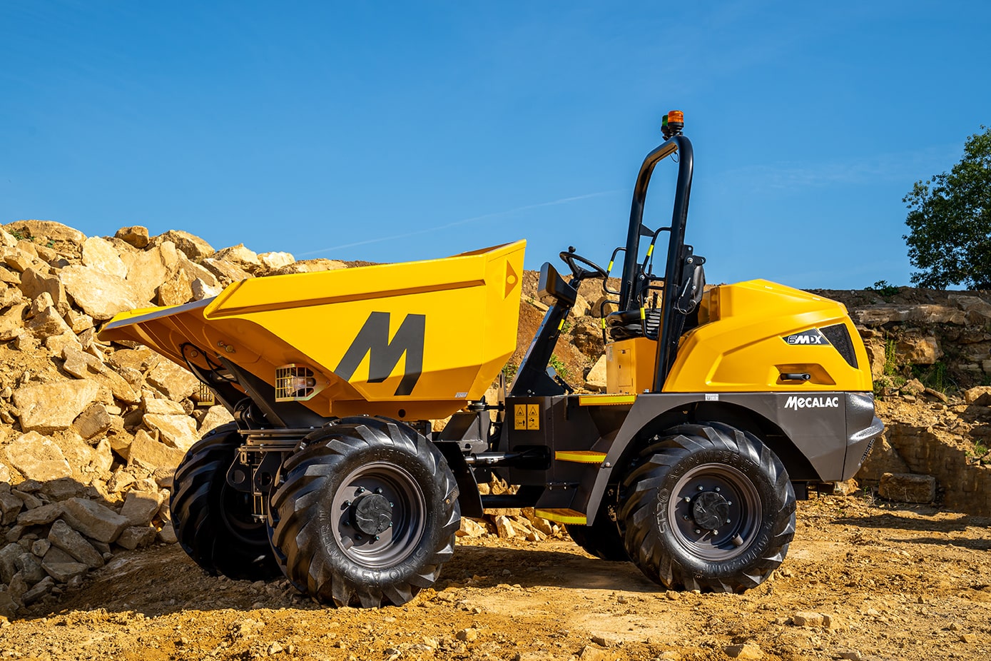 Mecalac unveils major evolutions to its MDX site dumper range