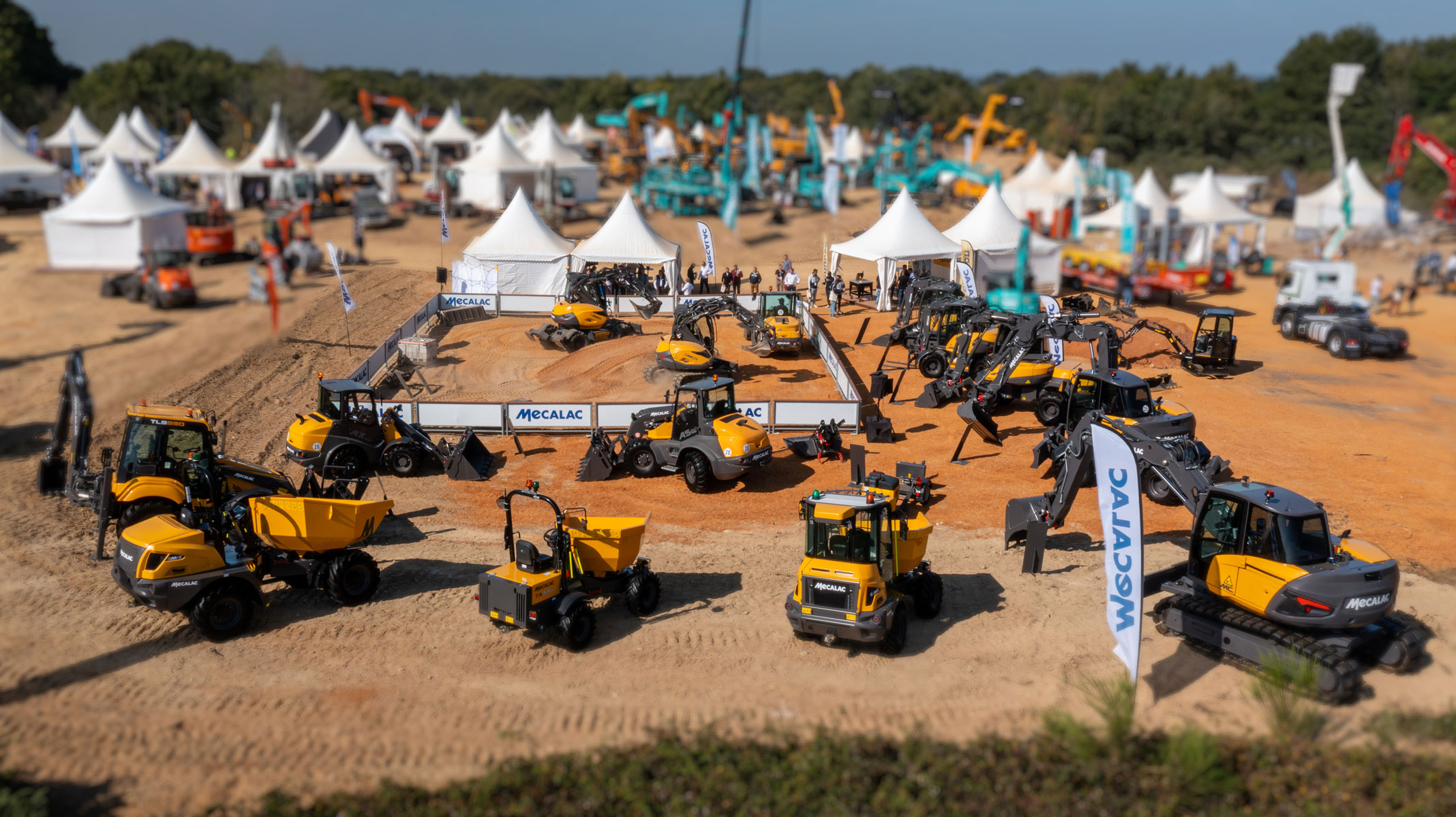 Mecalac présent à la deuxième édition du Dig Tour