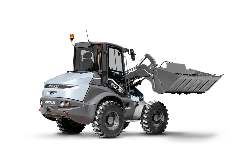 The eS1000, Mecalac's 100% electric loader, wins the grand prize for construction equipment from France