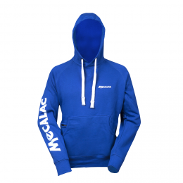 Sweat à capuche - bleu